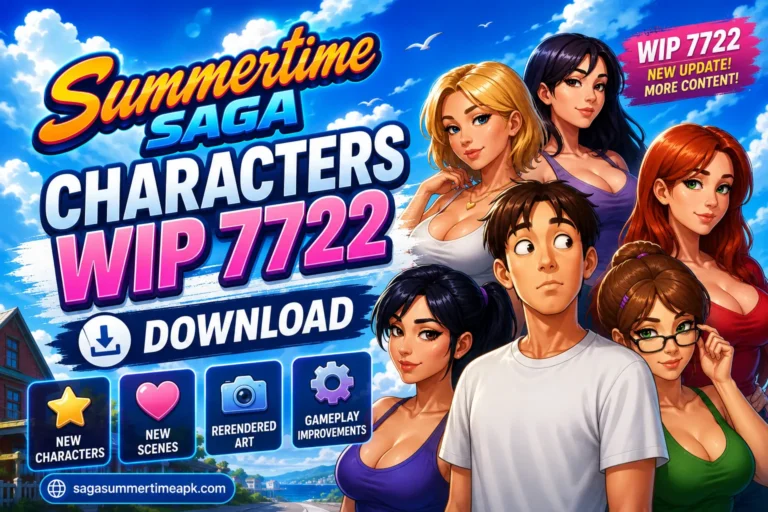 Summertime Saga WIP 7722 APK Download Tina & Maria Update