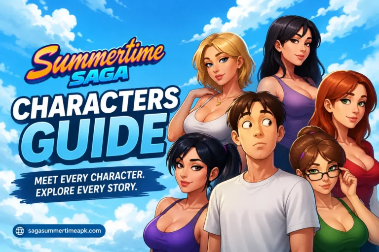 Summertime Saga Characters Guide (2026): All Routes, Stories Unlocked