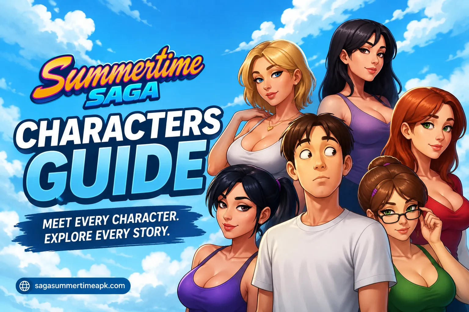 Summertime Saga Character Guide